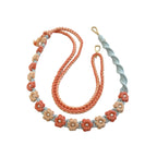 Stylish Floral Embroidered Dog Leash | High & Bury