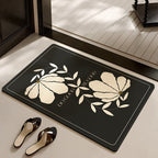 Stylish Floral-Themed Bathroom Mat | High & Bury