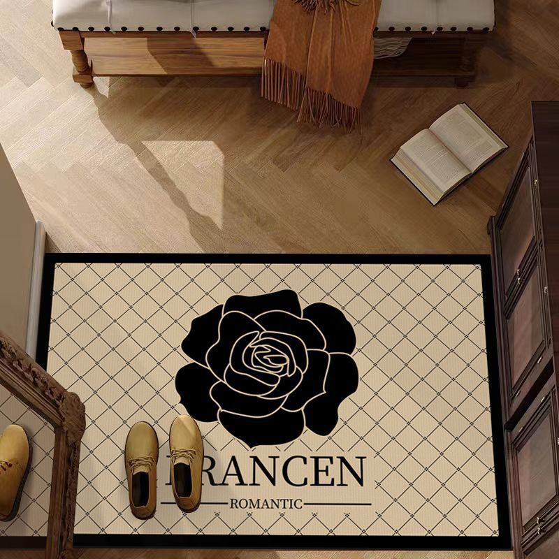 Stylish Geometric Patterned Floor Mat | High & Bury
