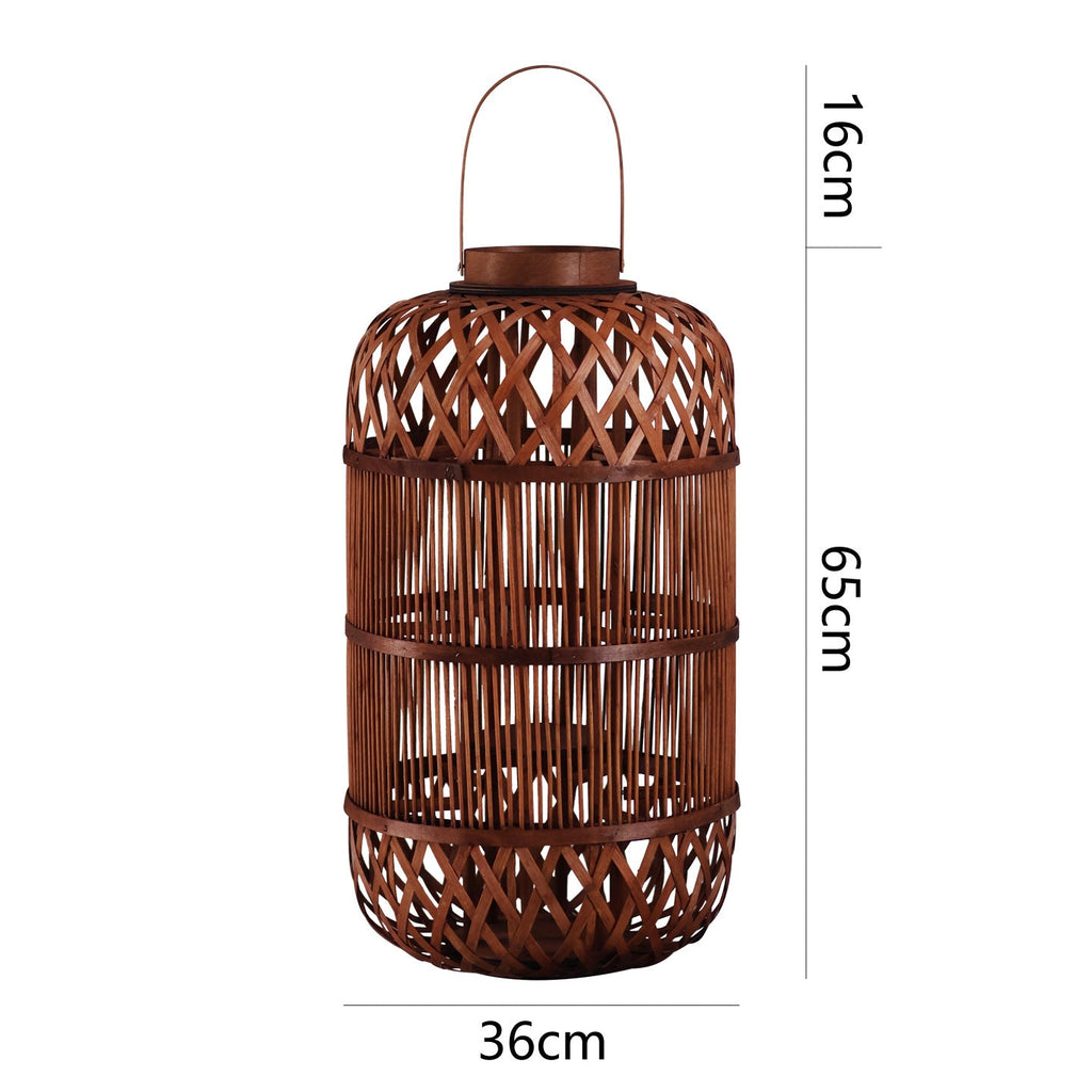 Stylish Handcrafted Rattan Lantern | High & Bury