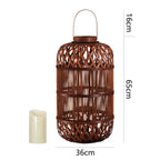 Stylish Handcrafted Rattan Lantern | High & Bury