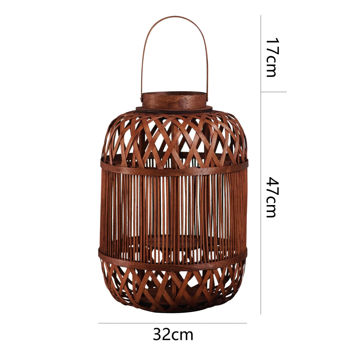 Stylish Handcrafted Rattan Lantern | High & Bury