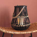 Stylish Lantern with Hemp Handle | High & Bury