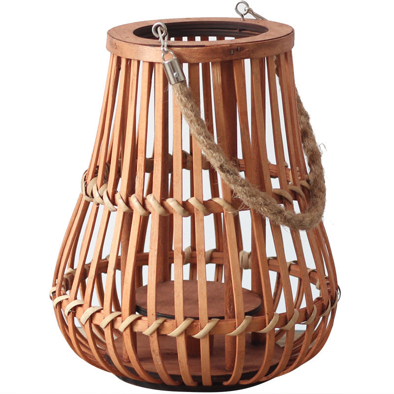 Stylish Lantern with Hemp Handle | High & Bury
