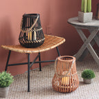 Stylish Lantern with Hemp Handle | High & Bury