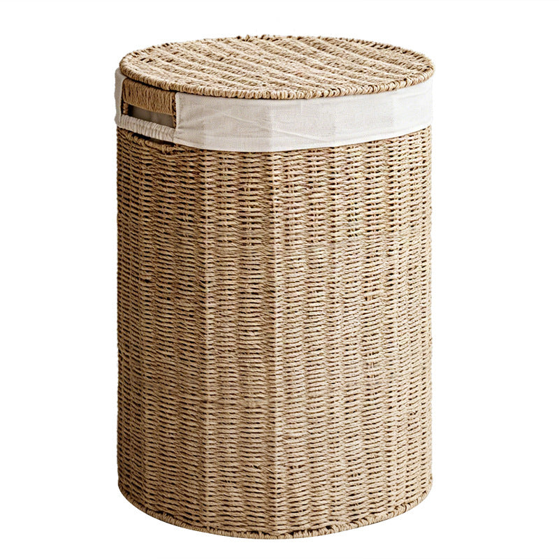 Stylish Laundry Basket made of Natural Material | High & Bury