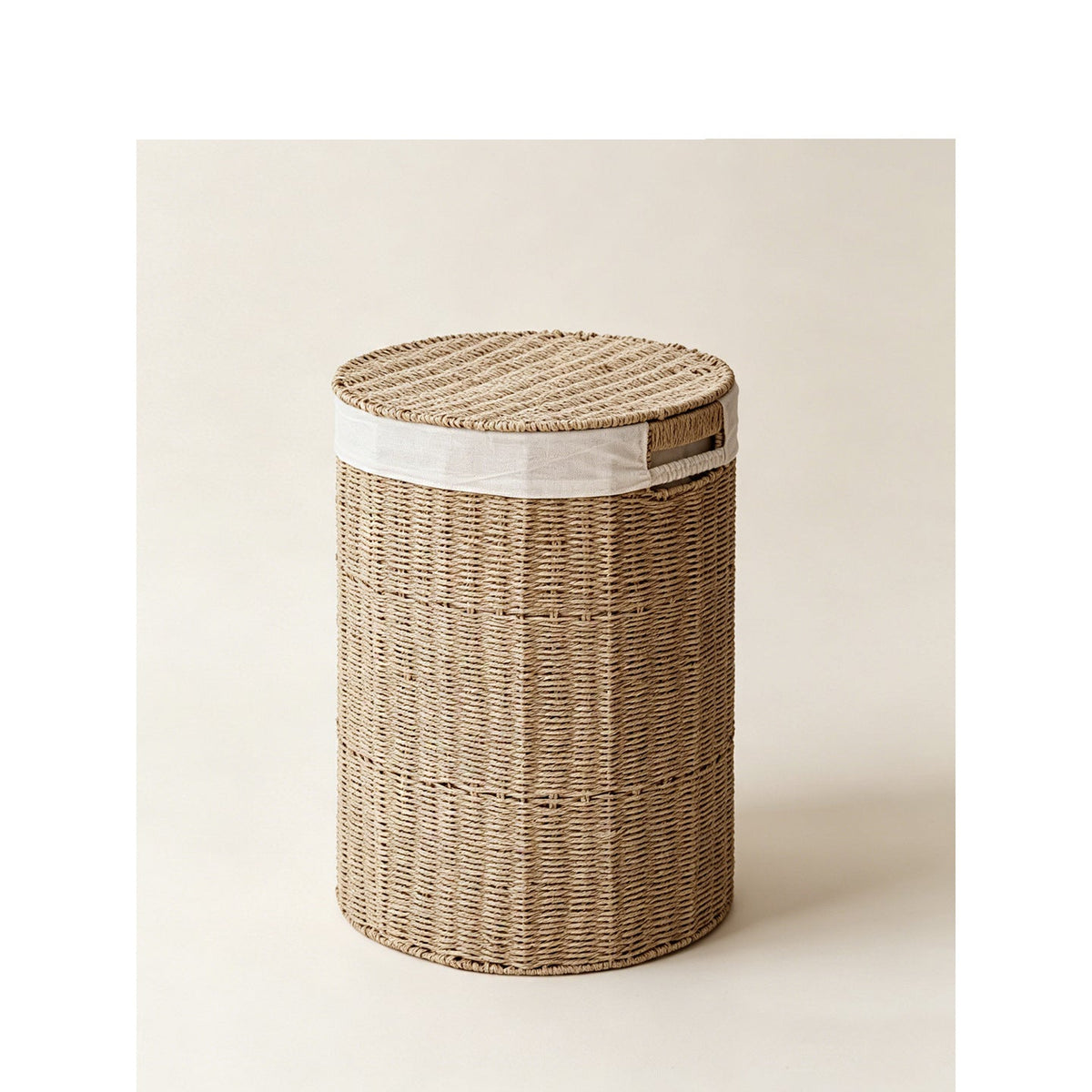 Stylish Laundry Basket made of Natural Material | High & Bury