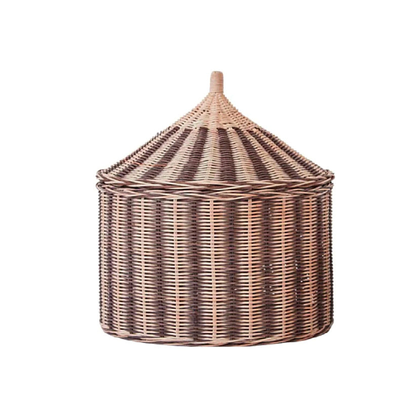 Stylish Laundry Basket Soft Textile Handwoven | High & Bury