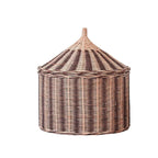 Stylish Laundry Basket Soft Textile Handwoven | High & Bury