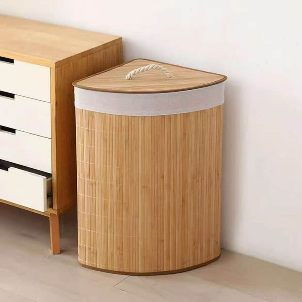 Stylish Laundry Basket with Lid | High & Bury