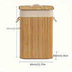 Stylish Laundry Basket with Lid | High & Bury