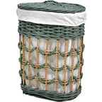 Stylish Laundry Basket with Removable Inner Lining | High & Bury