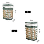 Stylish Laundry Basket with Removable Inner Lining | High & Bury