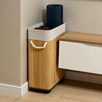 Stylish Laundry Container with Practical Lid and Carrying Handles | High & Bury