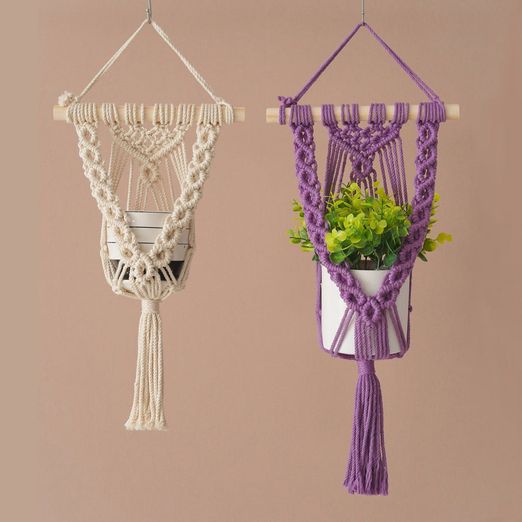 Stylish Macrame Plant Hanger | High & Bury