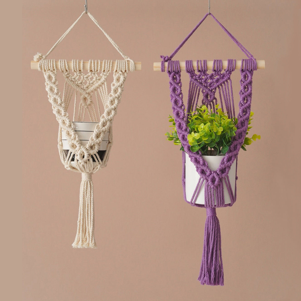 Stylish Macrame Plant Hanger | High & Bury