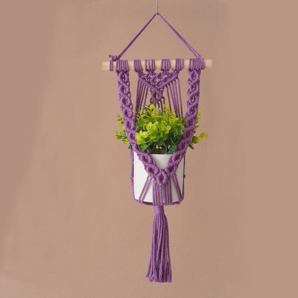 Stylish Macrame Plant Hanger | High & Bury