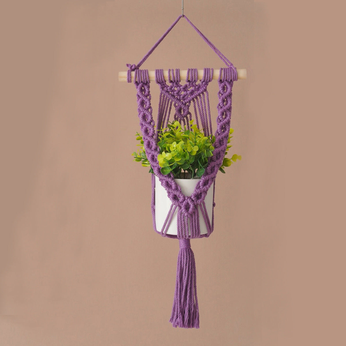 Stylish Macrame Plant Hanger | High & Bury