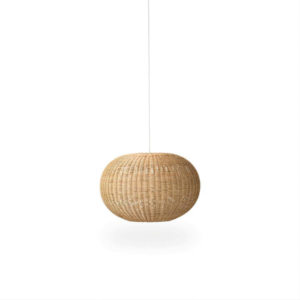 Stylish Pendant Lamp made from Handwoven Natural Material | High & Bury