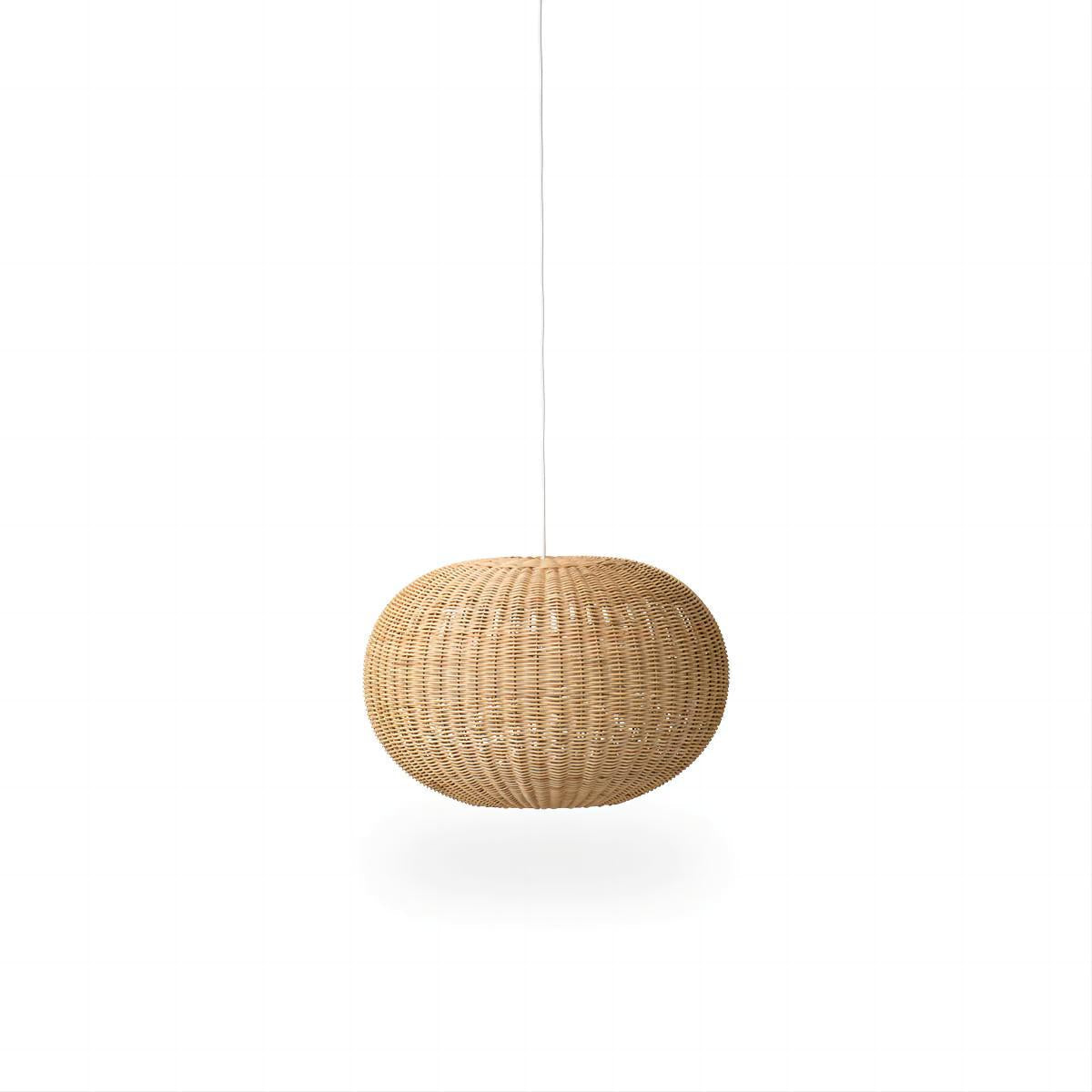 Stylish Pendant Lamp made from Handwoven Natural Material | High & Bury