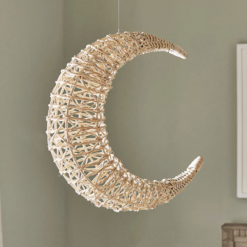 Stylish Pendant Light made of Woven Material | High & Bury