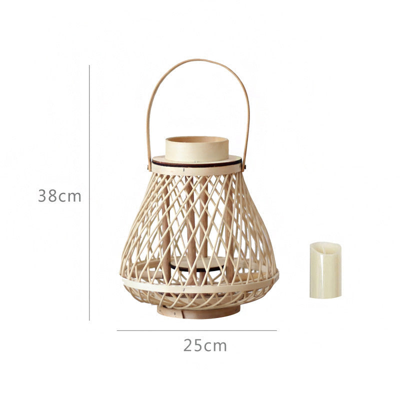 Stylish Rattan Lantern | High & Bury