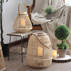 Stylish Rattan Lantern | High & Bury