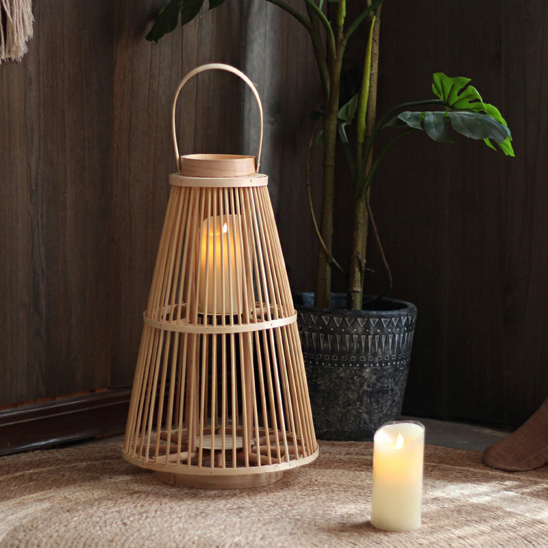 Stylish Rattan Lantern | High & Bury