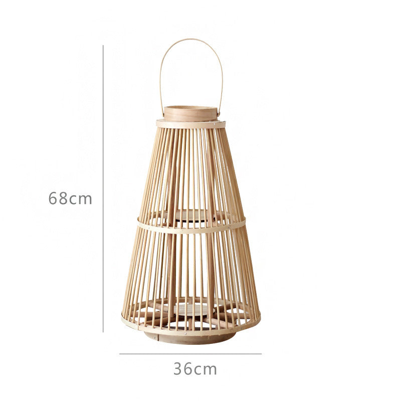 Stylish Rattan Lantern | High & Bury