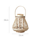 Stylish Rattan Lantern | High & Bury