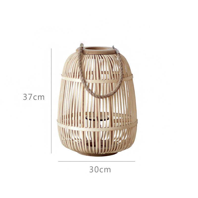 Stylish Rattan Lantern | High & Bury