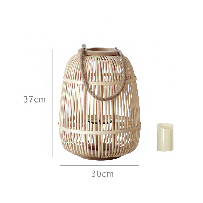 Stylish Rattan Lantern | High & Bury