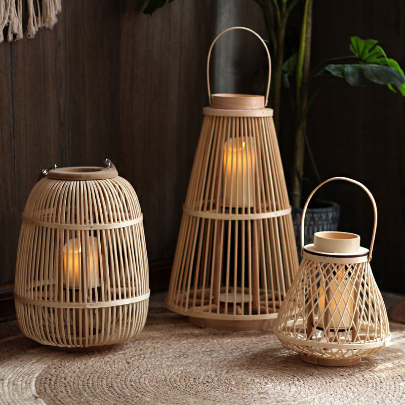 Stylish Rattan Lantern | High & Bury