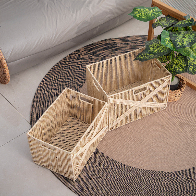 Stylish Storage Basket Handwoven | High & Bury