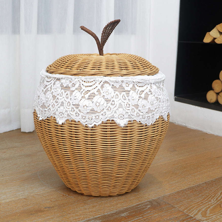 Stylish Storage Basket in Apple Design | High & Bury