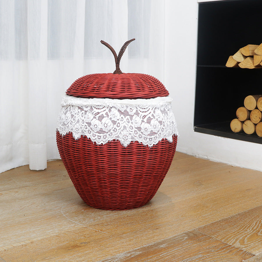 Stylish Storage Basket in Apple Design | High & Bury