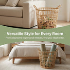 Stylish Storage Basket made of Natural Material | High & Bury