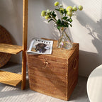Stylish Storage Basket made of Rattan | High & Bury