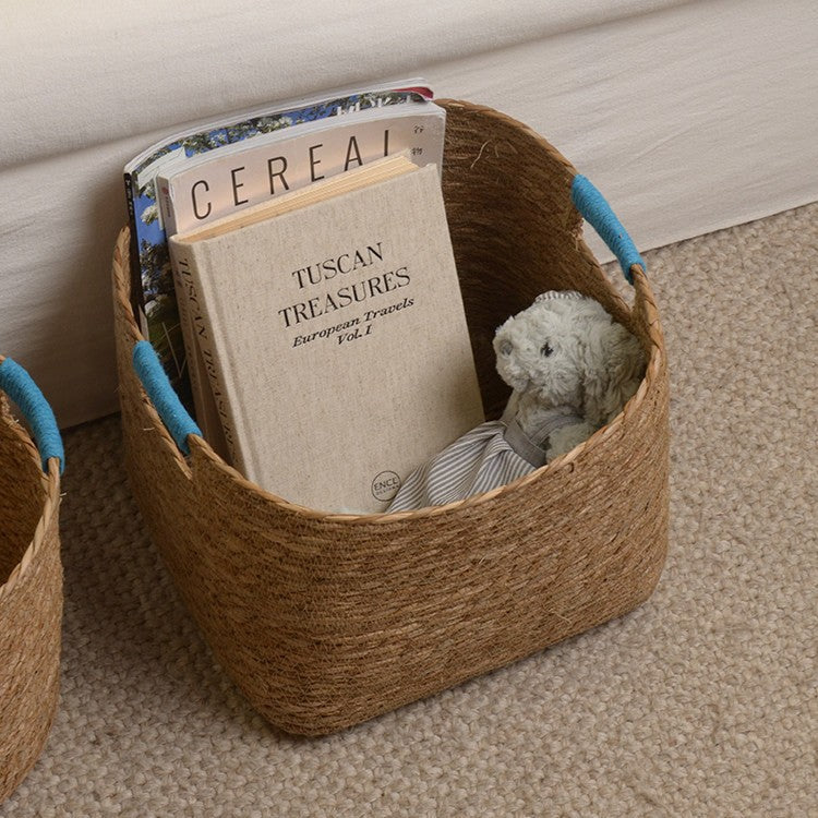 Stylish Storage Basket made of Woven Natural Fibers | High & Bury