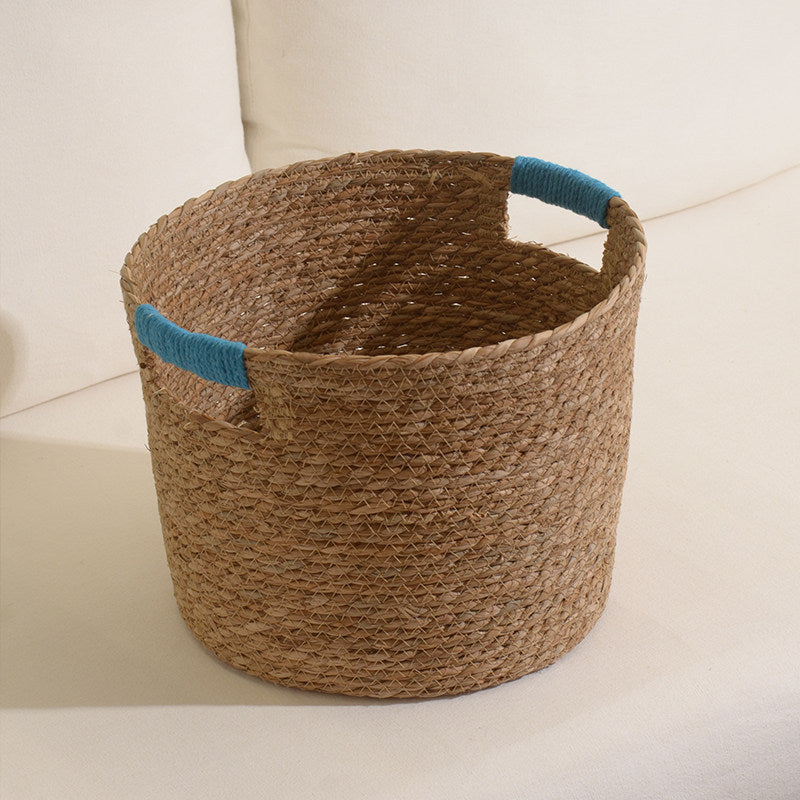 Stylish Storage Basket made of Woven Natural Fibers | High & Bury