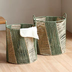Stylish Storage Basket Soft Textile Handwoven | High & Bury