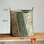 Stylish Storage Basket Soft Textile Handwoven | High & Bury
