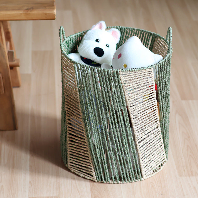 Stylish Storage Basket Soft Textile | High & Bury