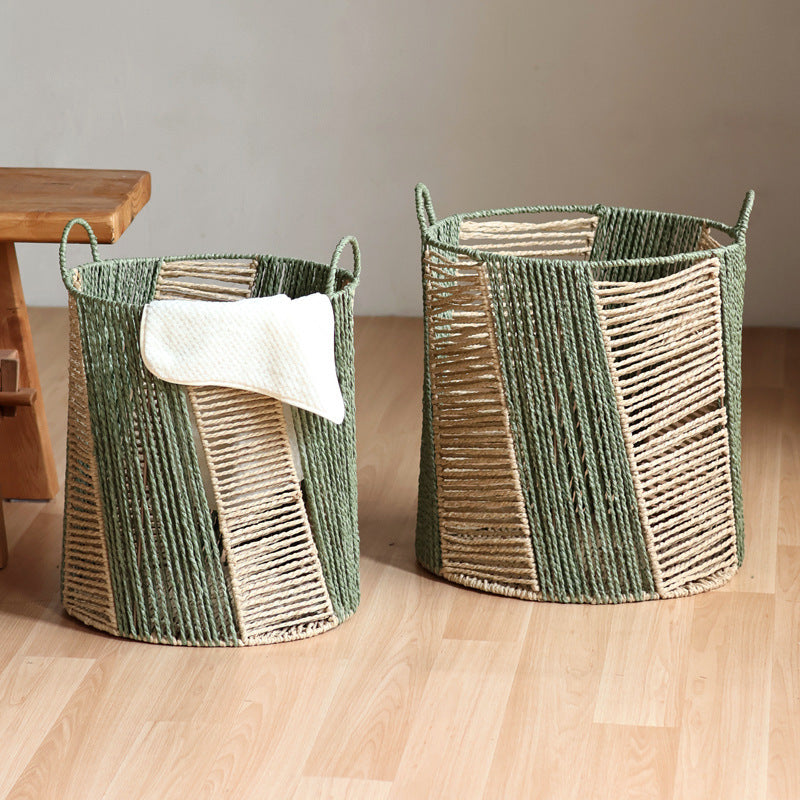 Stylish Storage Basket Soft Textile | High & Bury