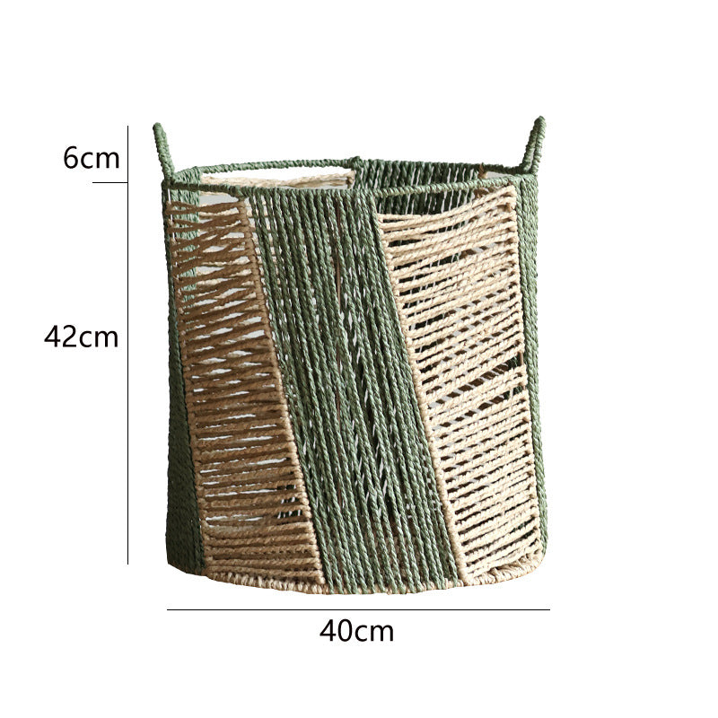 Stylish Storage Basket Soft Textile | High & Bury