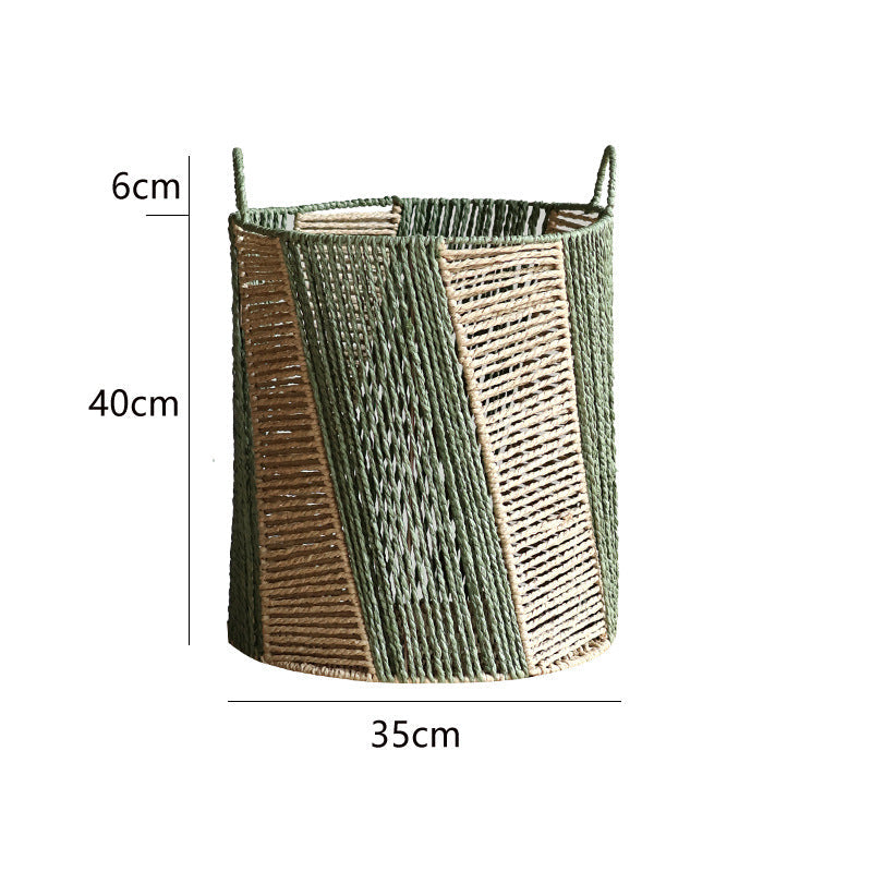 Stylish Storage Basket Soft Textile | High & Bury