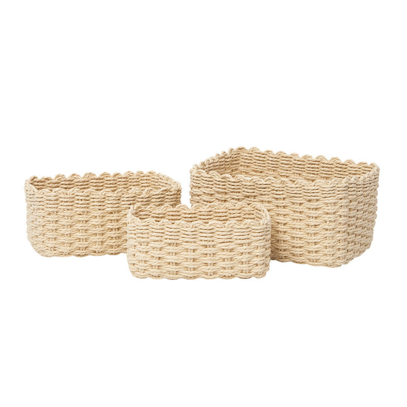 Stylish Storage Basket with Removable Inner Lining | High & Bury