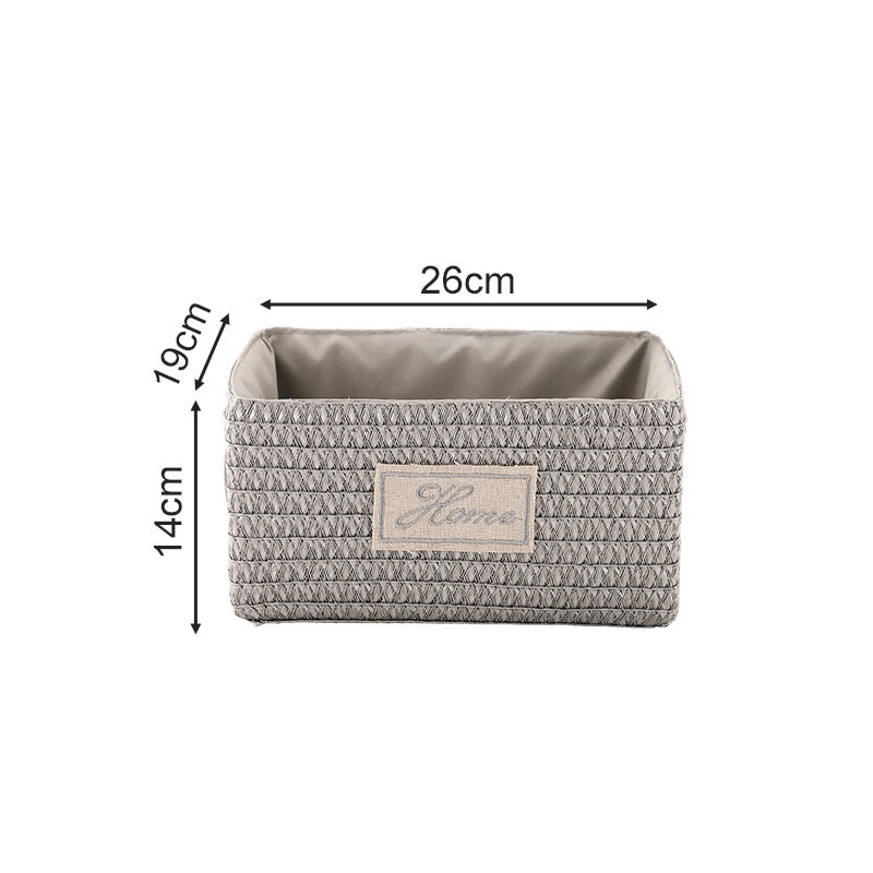Stylish Storage Basket with Removable Inner Lining | High & Bury