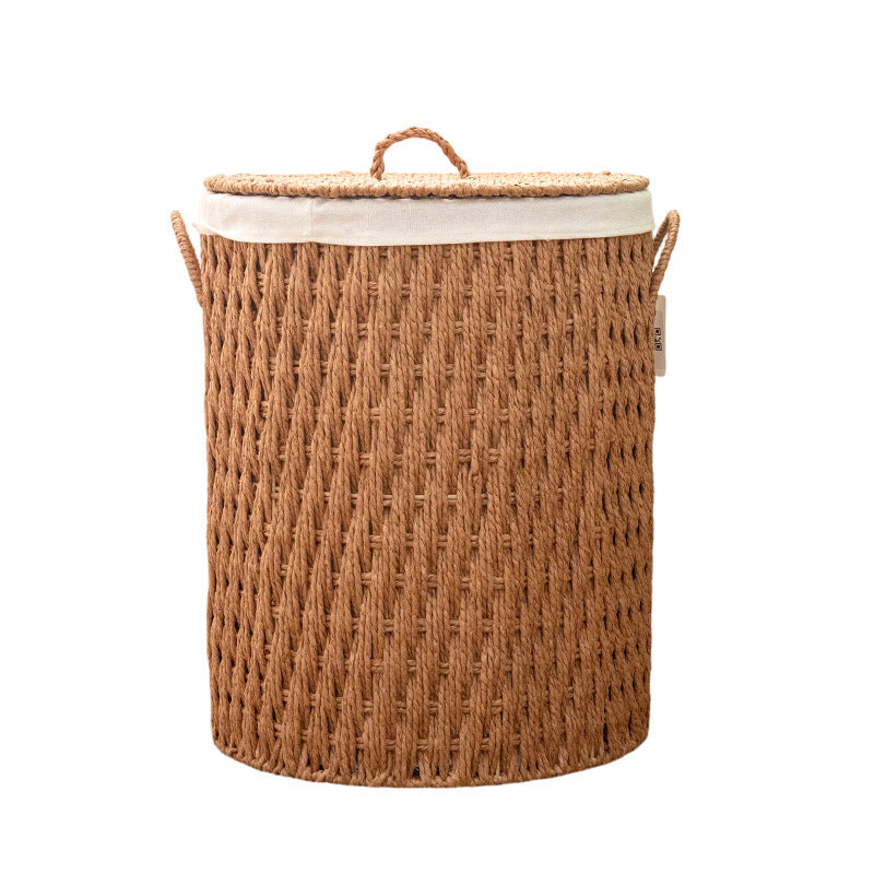 Stylish Storage Basket with Sturdy Weave | High & Bury