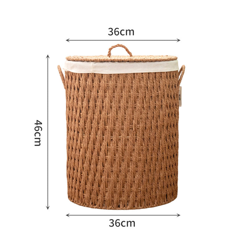 Stylish Storage Basket with Sturdy Weave | High & Bury